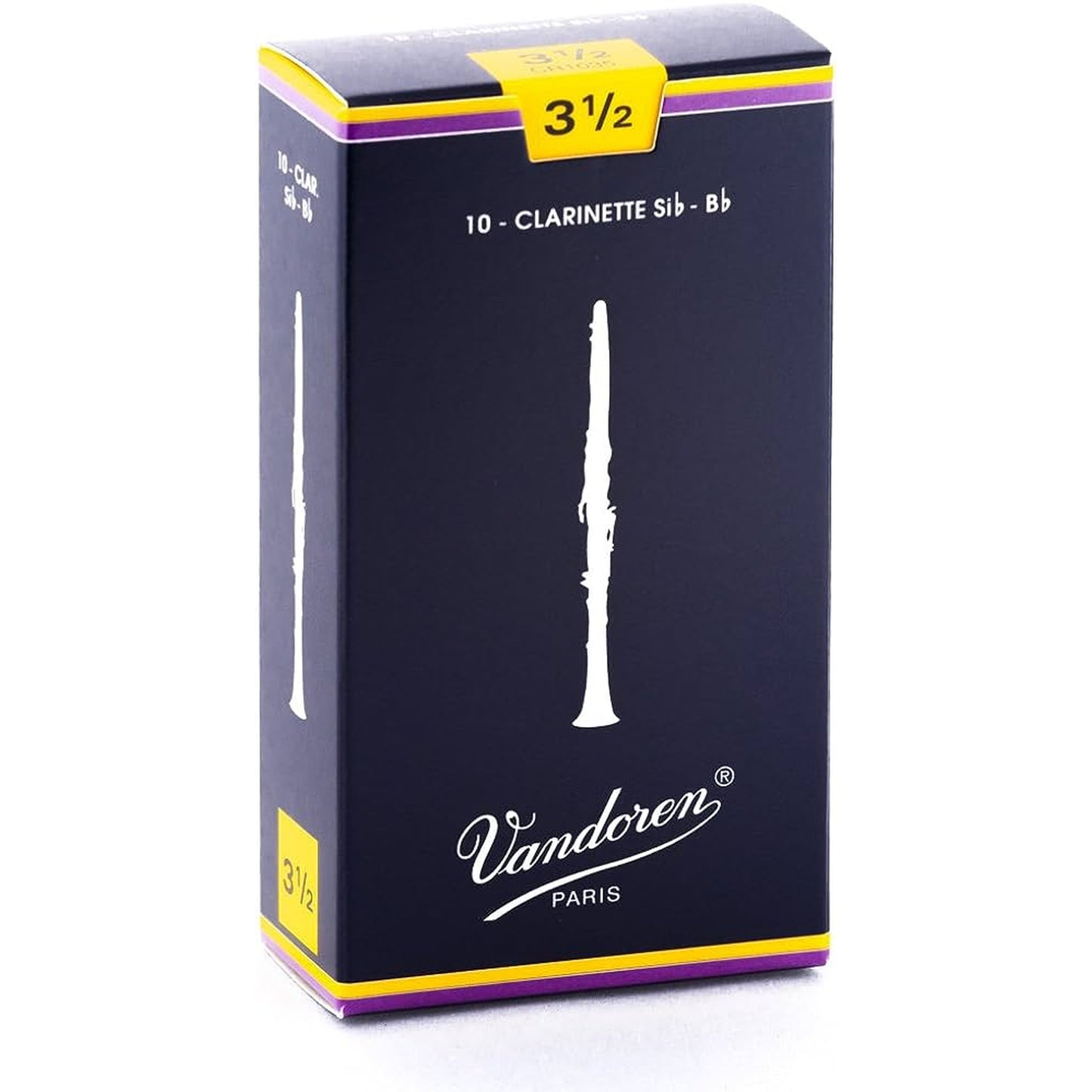 Vandoren Traditional Reeds - Clarinet Size 3.5 - 10 Pack - Joondalup Music Centre