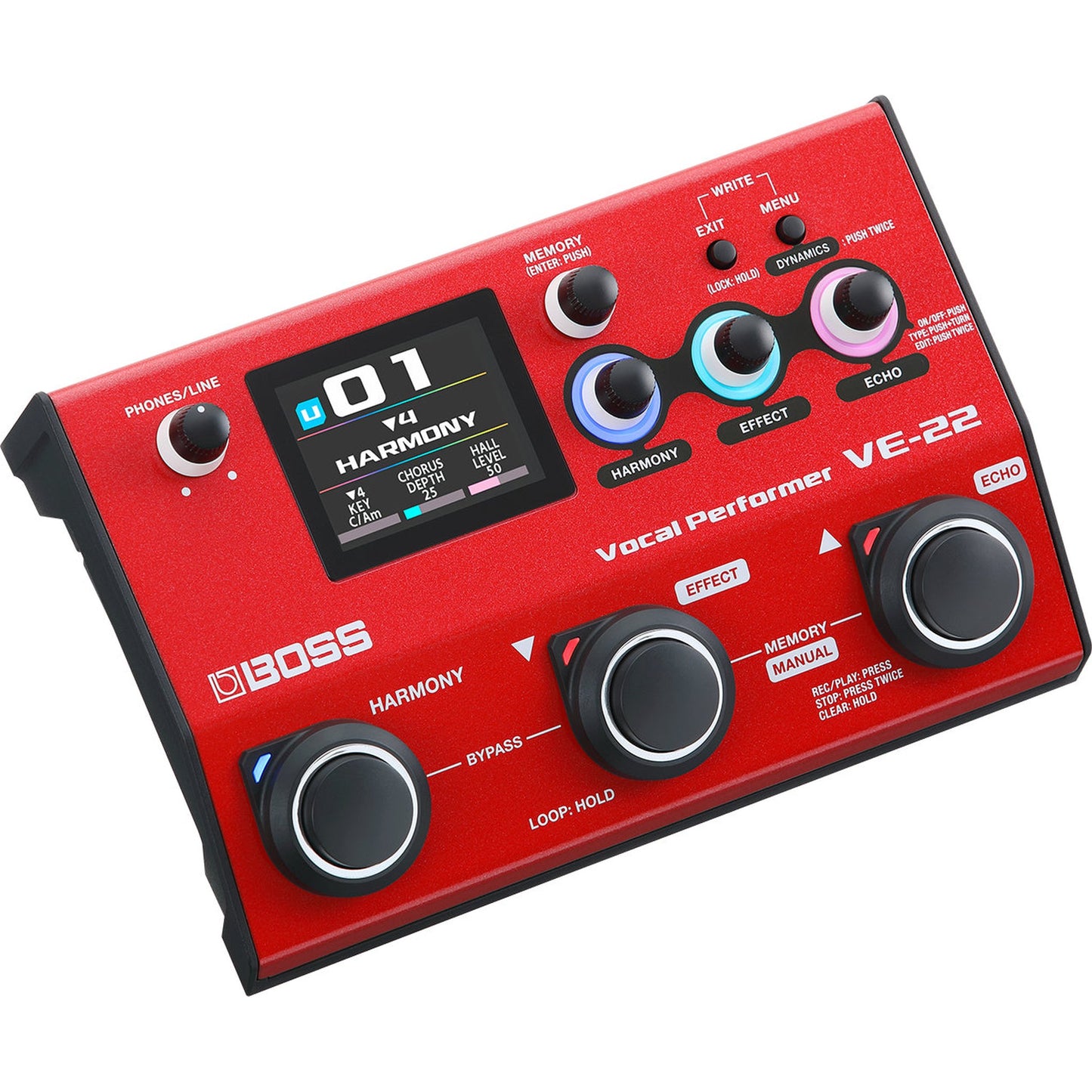 Boss VE-22 Vocal Performer Effects Pedal