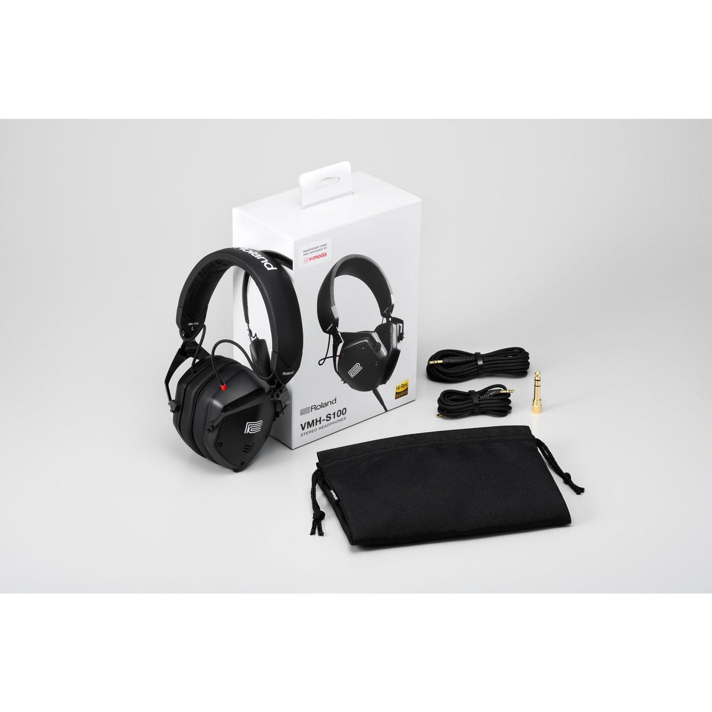 Roland VMH-S100 Music Production Headphones-HEADPHONES & PLUGS-Joondalup Music Centre