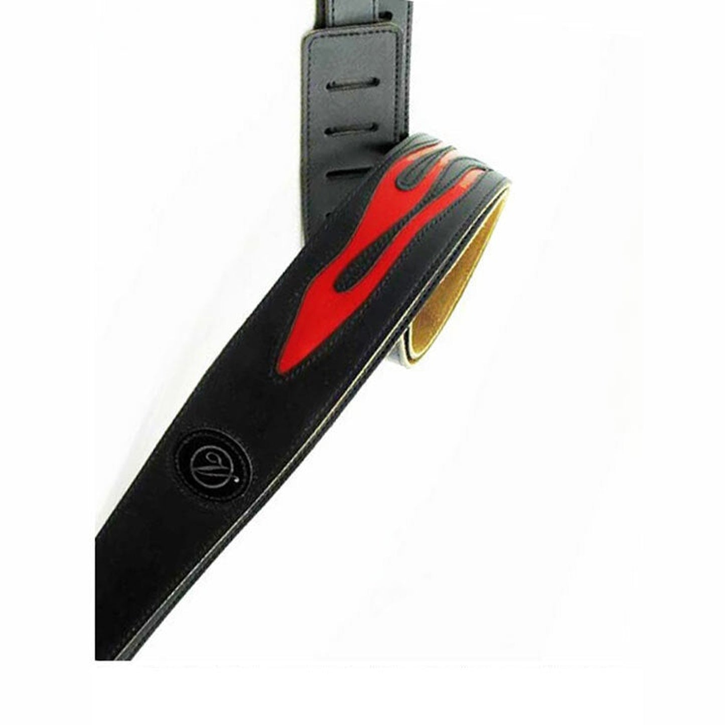 VORSON RED FLAME LEATHER STRAP - Joondalup Music Centre