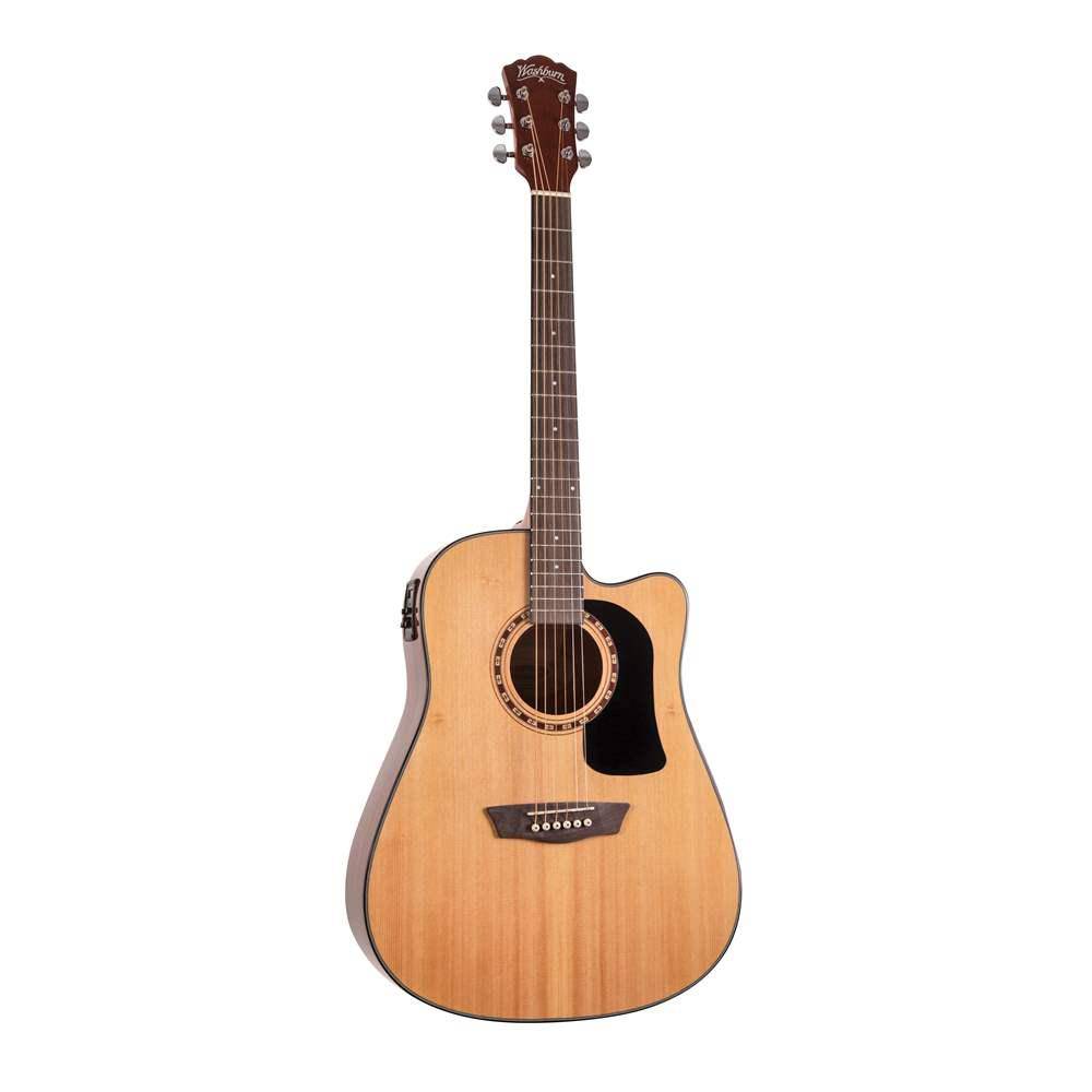 Washburn AD5CE Acoustic Guitar Pack - Natural - Joondalup Music Centre