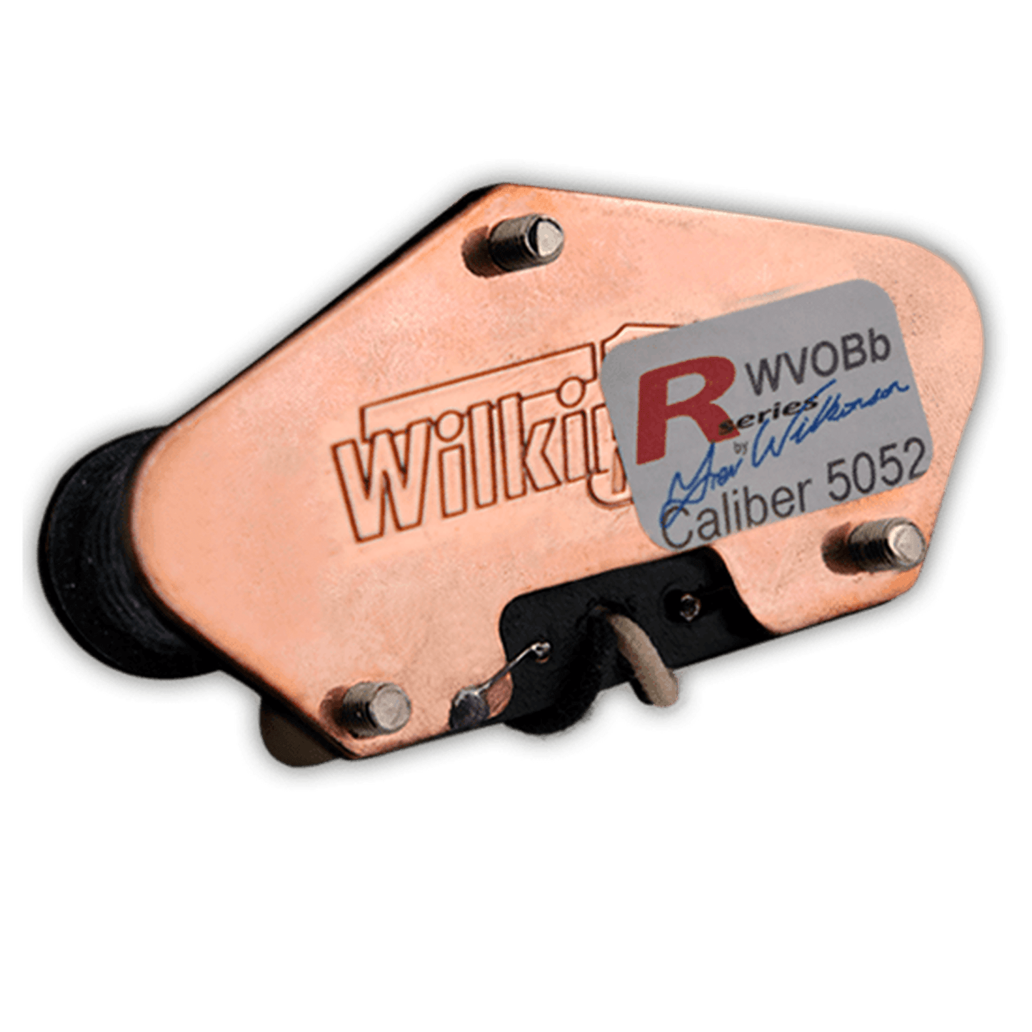 WILKINSON VINTAGE ALNICO TELECASTER BRIDGE PICKUP OPEN COVER - BLACK - Joondalup Music Centre