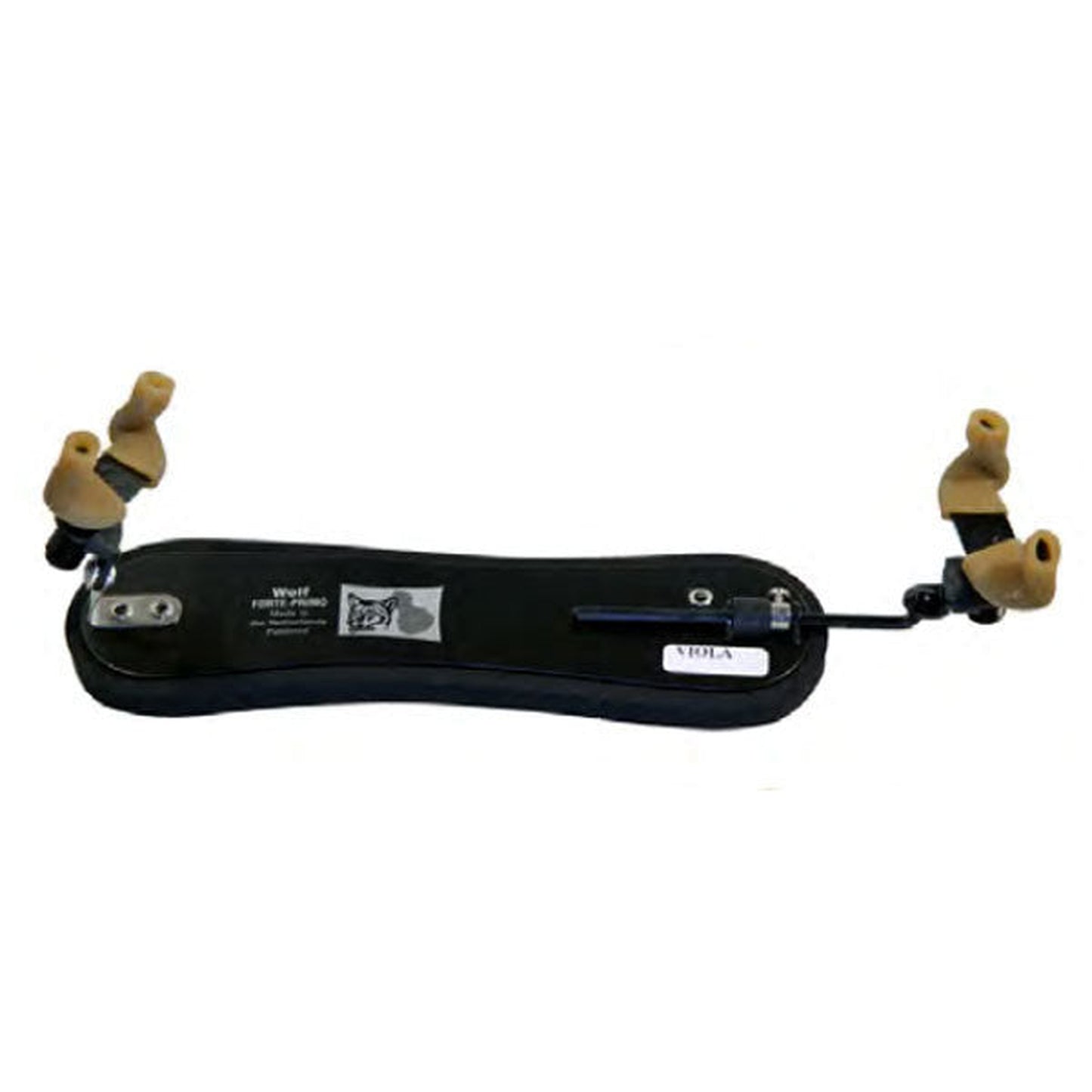 Wolf Forte Primo Shoulder Rest For Viola - Black - Joondalup Music Centre