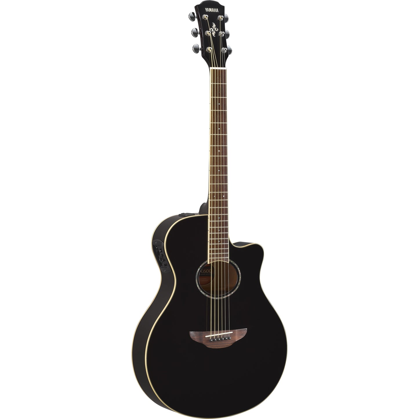 YAMAHA APX600BL ACOUSTIC GUITAR BLACK - Joondalup Music Centre
