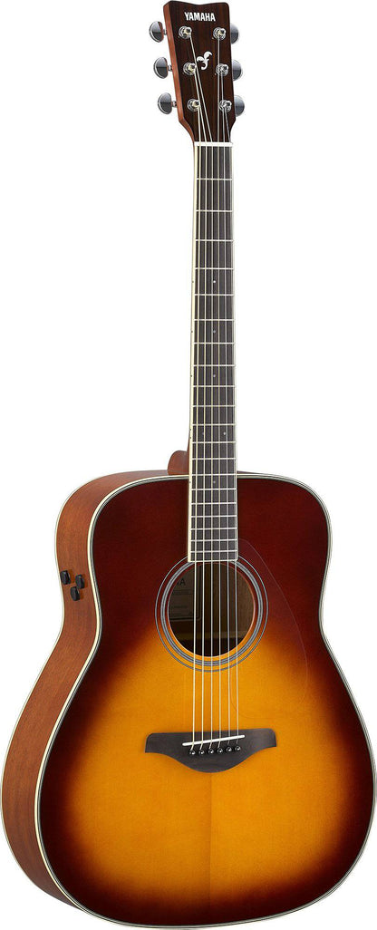 Yamaha FG-TA-BS Transacoustic Acoustic Guitar - Brown Sunburst - Joondalup Music Centre