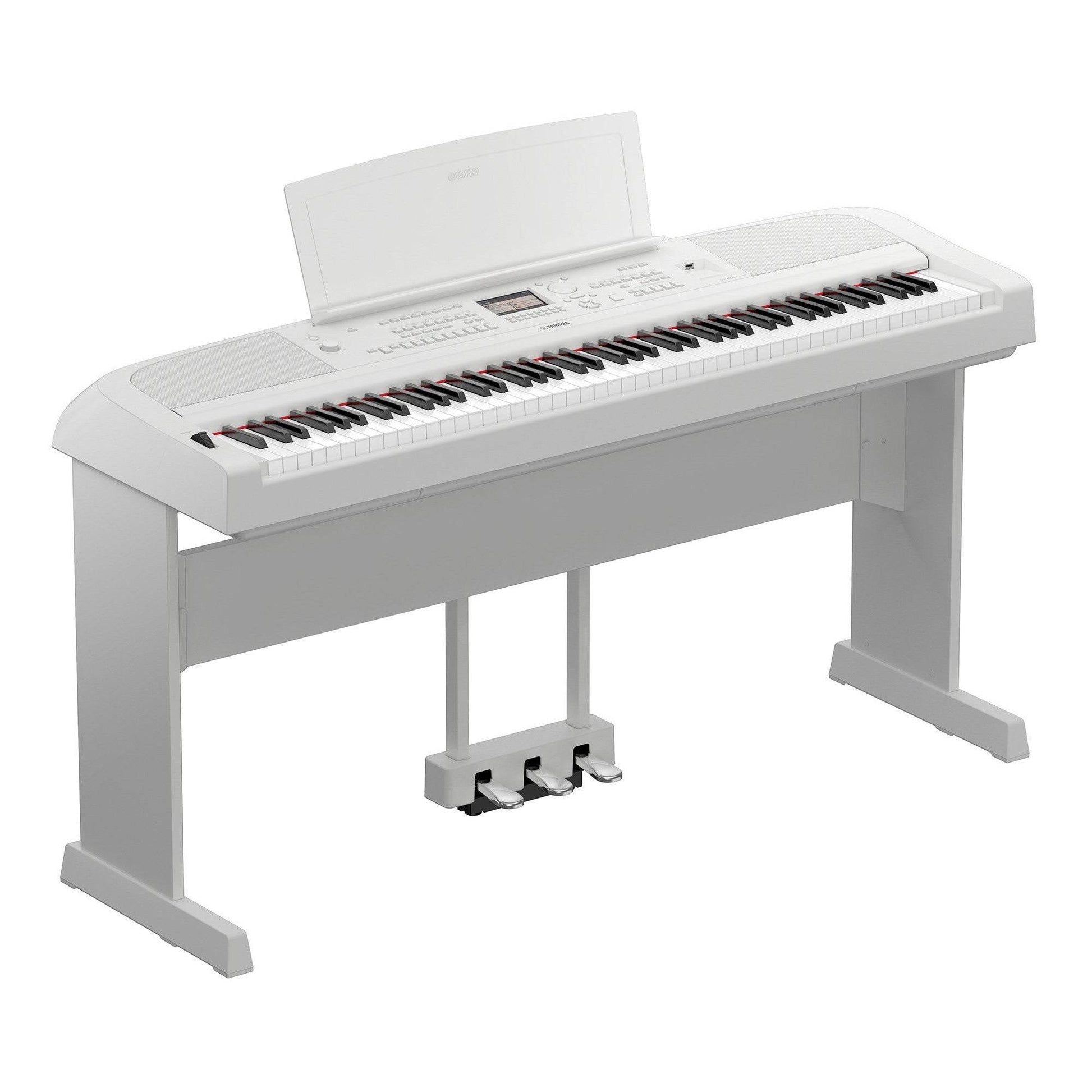 Yamaha DGX670 Digital Piano - White - Joondalup Music Centre