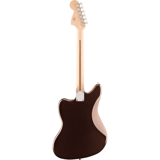 Squier Affinity Series Jaguar - Mystic Metallic Brown-ELECTRIC GUITAR-Joondalup Music Centre