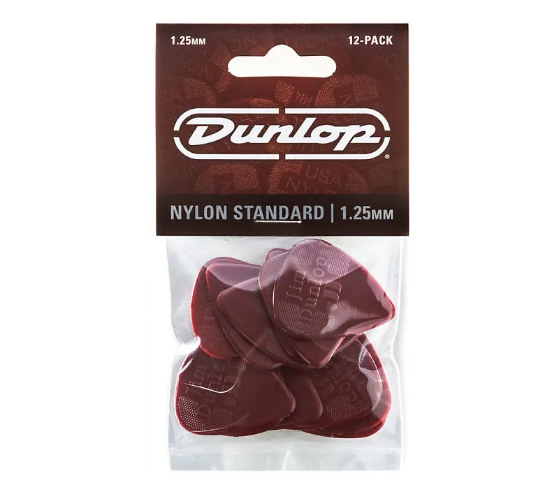 1.25mm Dunlop Grey Nylon Players Pack - Joondalup Music Centre