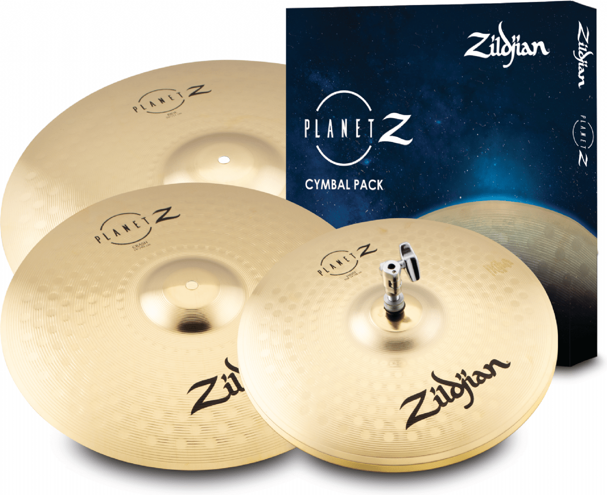 Zildjian Planet Z Cymbal Pack - 14, 16, 20 - Joondalup Music Centre
