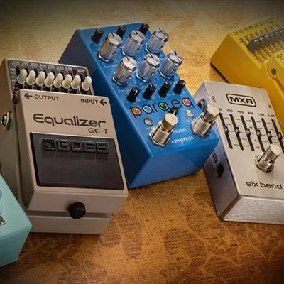 Guitar Pedals & Multi-Effects Pedals in Perth, Sydney, Melbourne, Brisbane with Joondalup Music Centre. Boss, Universal Audio, NU-X, Empress, TC Electronic, Earthquaker & Fender Pedals