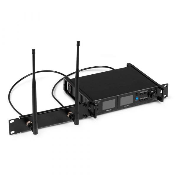 Power Dynamics PD522 UHF Duel Wireless Microphone Set
