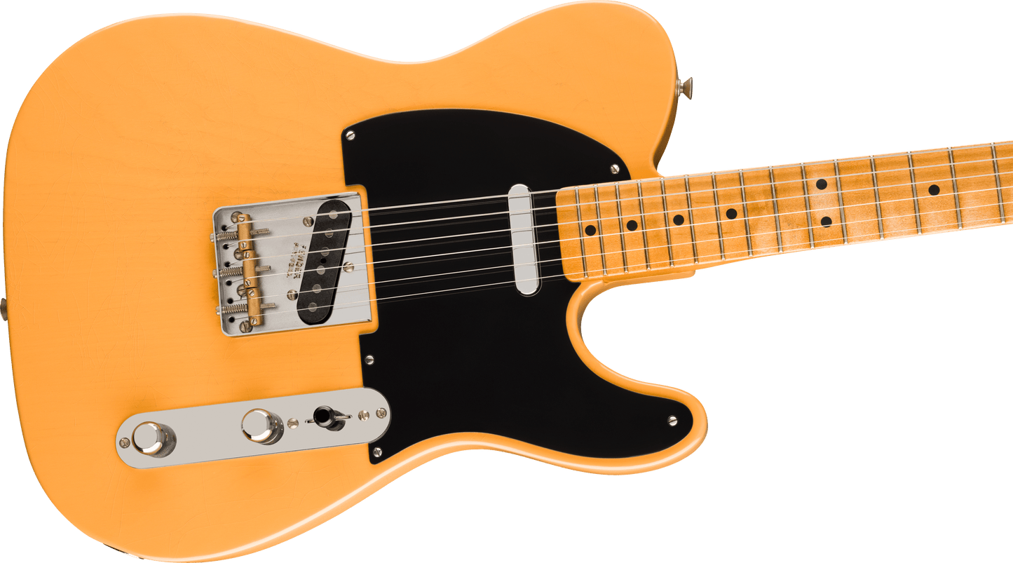 Fender 75th Anniversary Vintera Road Worn 1951 Telecaster - Butterscotch Blonde body zoom in