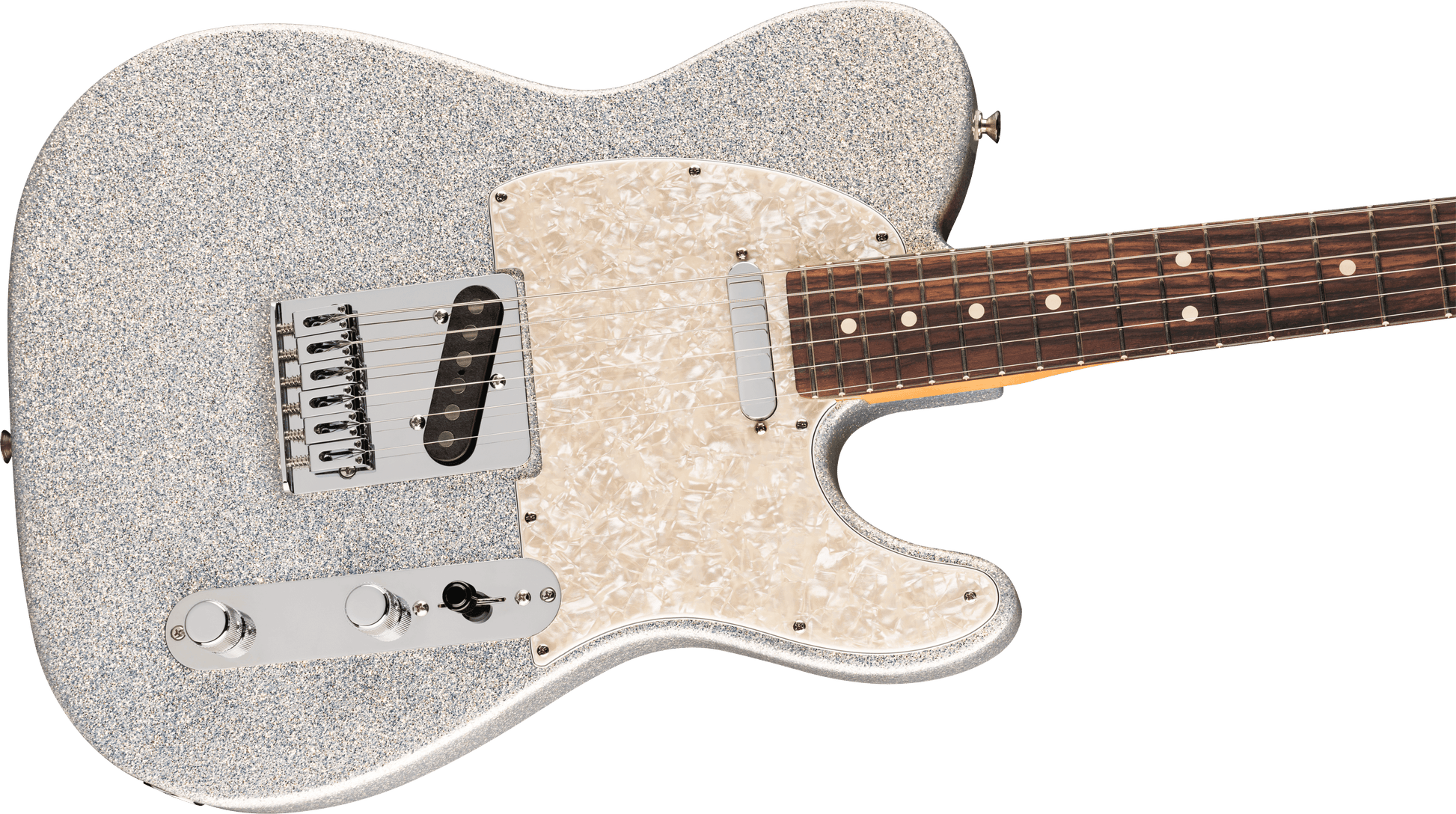 Fender 75th Anniversary Player II Telecaster - Diamond Dust Sparkle side
