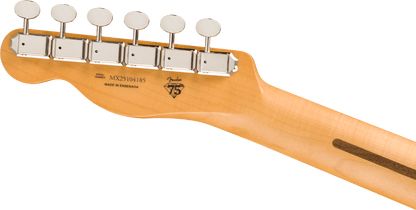 Fender 75th Anniversary Player II Telecaster - Diamond Dust Sparkle neck back