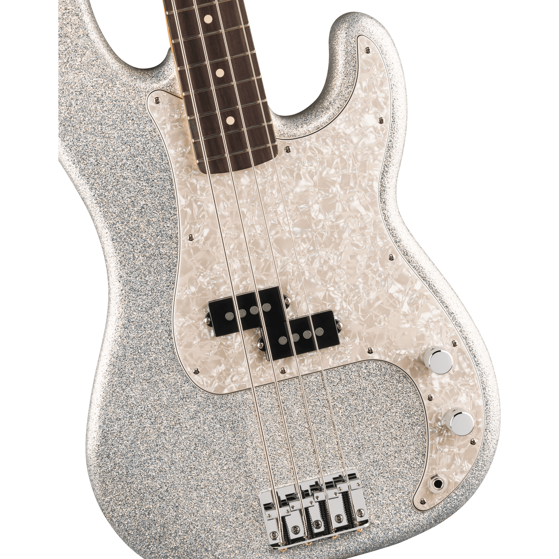 Fender 75th Anniversary Player II Precision Bass - Diamond Dust Sparkle body