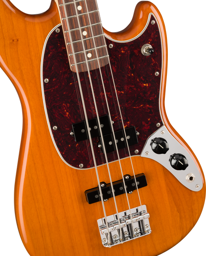 Fender Player Mustang PJ Bass Aged Natural - Joondalup Music Centre