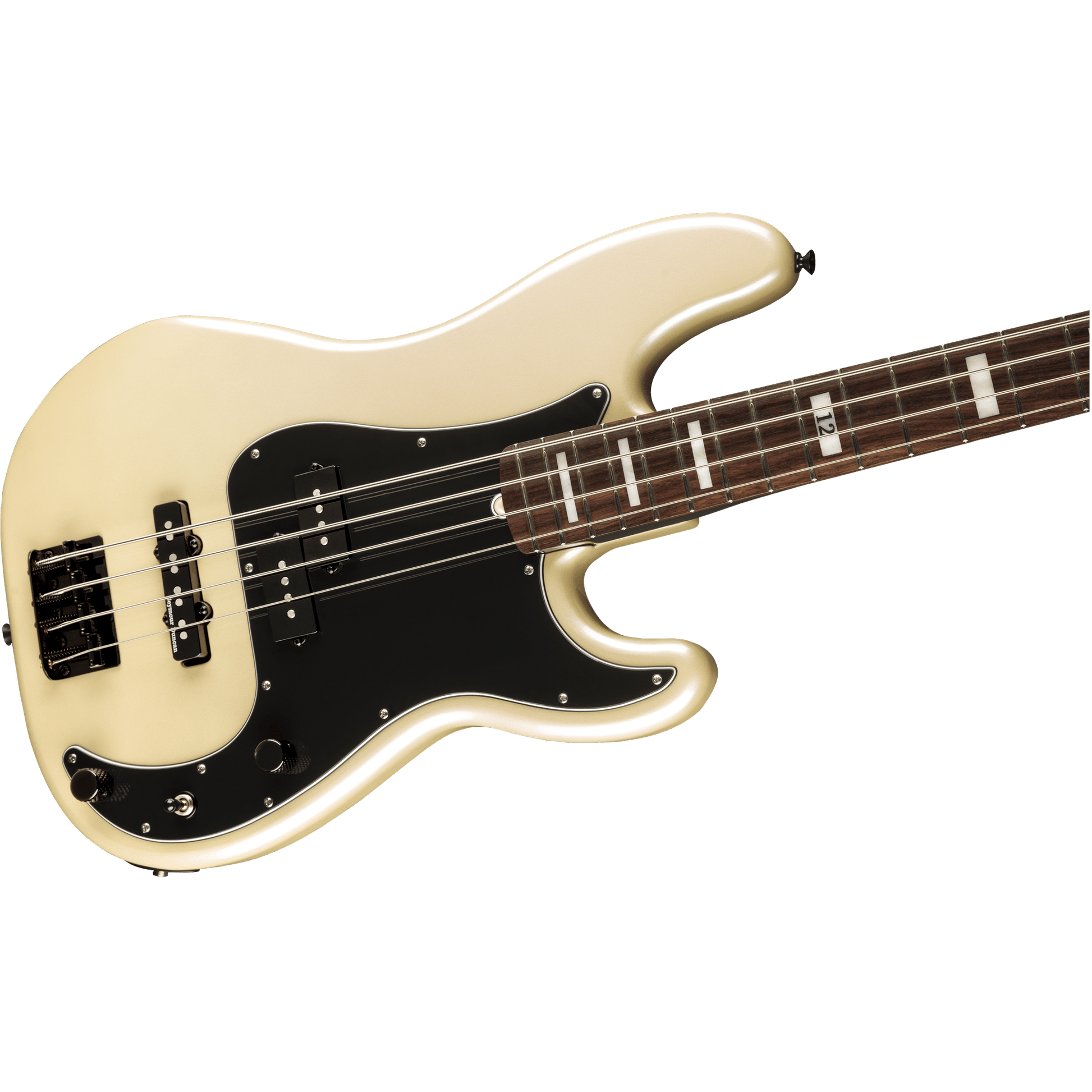 Duff McKagan Deluxe Precision Bass - White Pearl - Joondalup Music Centre