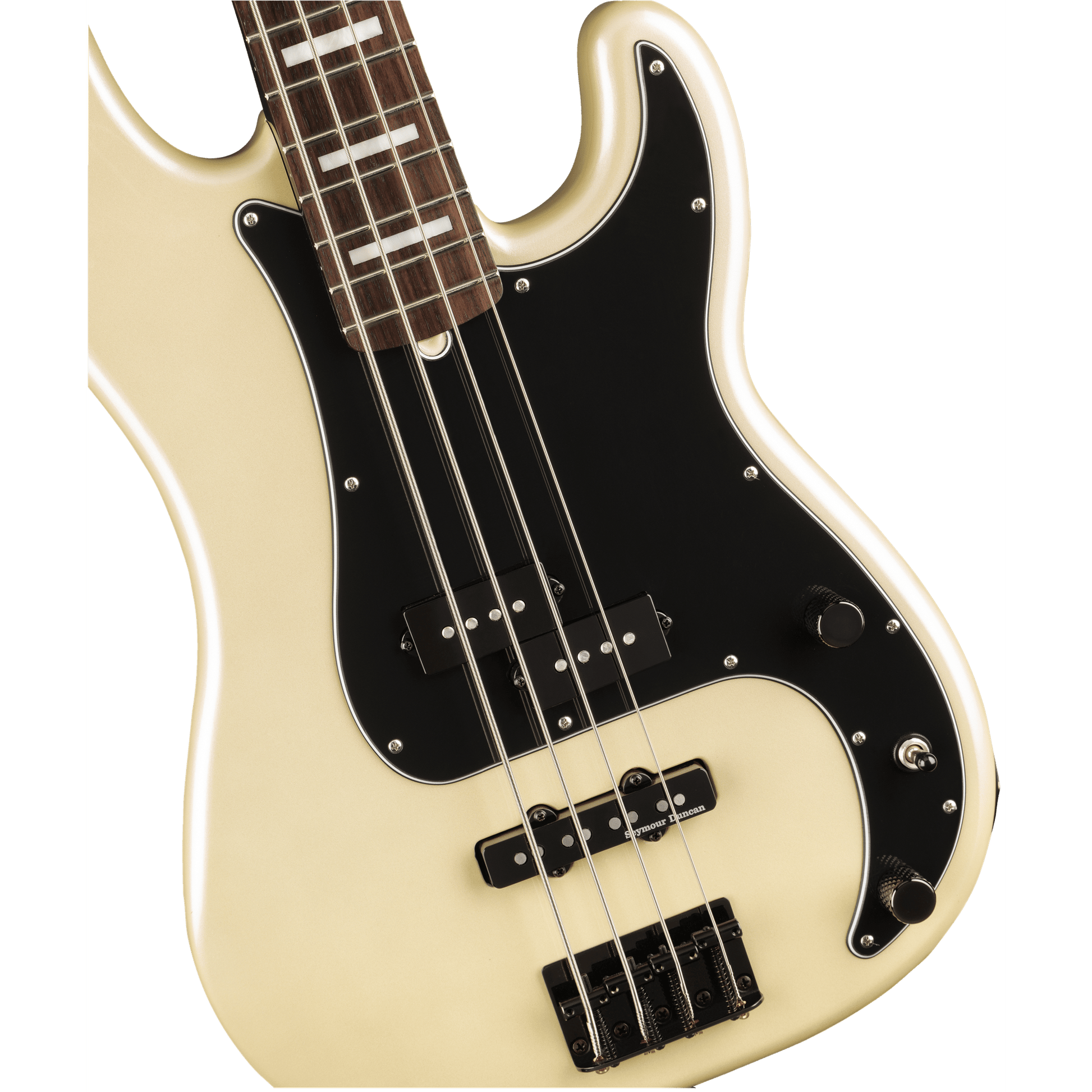 Duff McKagan Deluxe Precision Bass - White Pearl - Joondalup Music Centre