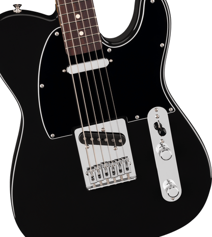 Fender 75th Anniversary Player II Baritone Telecaster Electric Guitar - Black