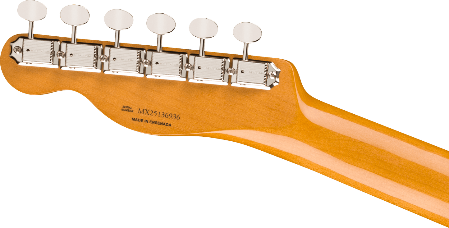 Fender Vintera III Mid '60s Telecaster Electric Guitar - 3-Color Sunburst neck back