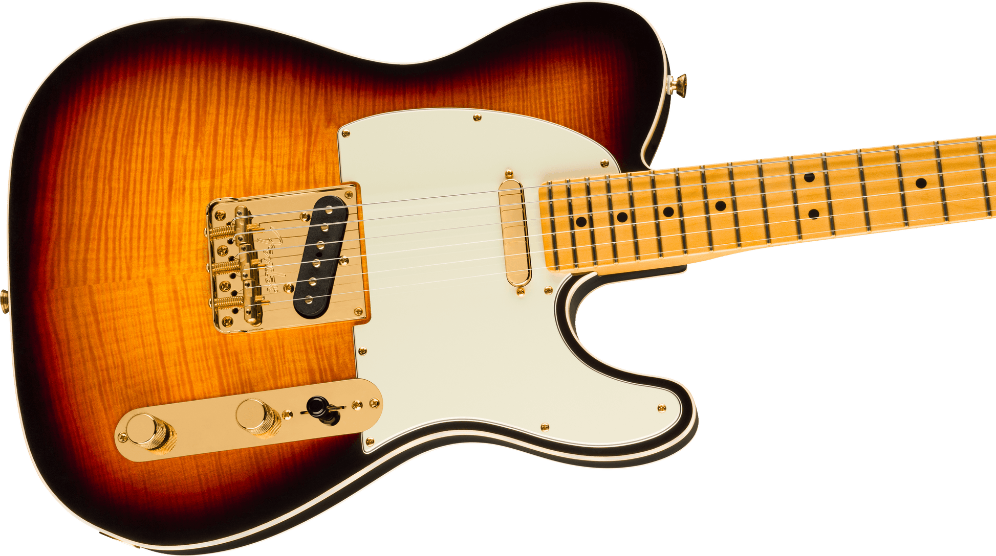Fender 75th Anniversary American Professional Custom Telecaster – 2-Colour Sunburst body