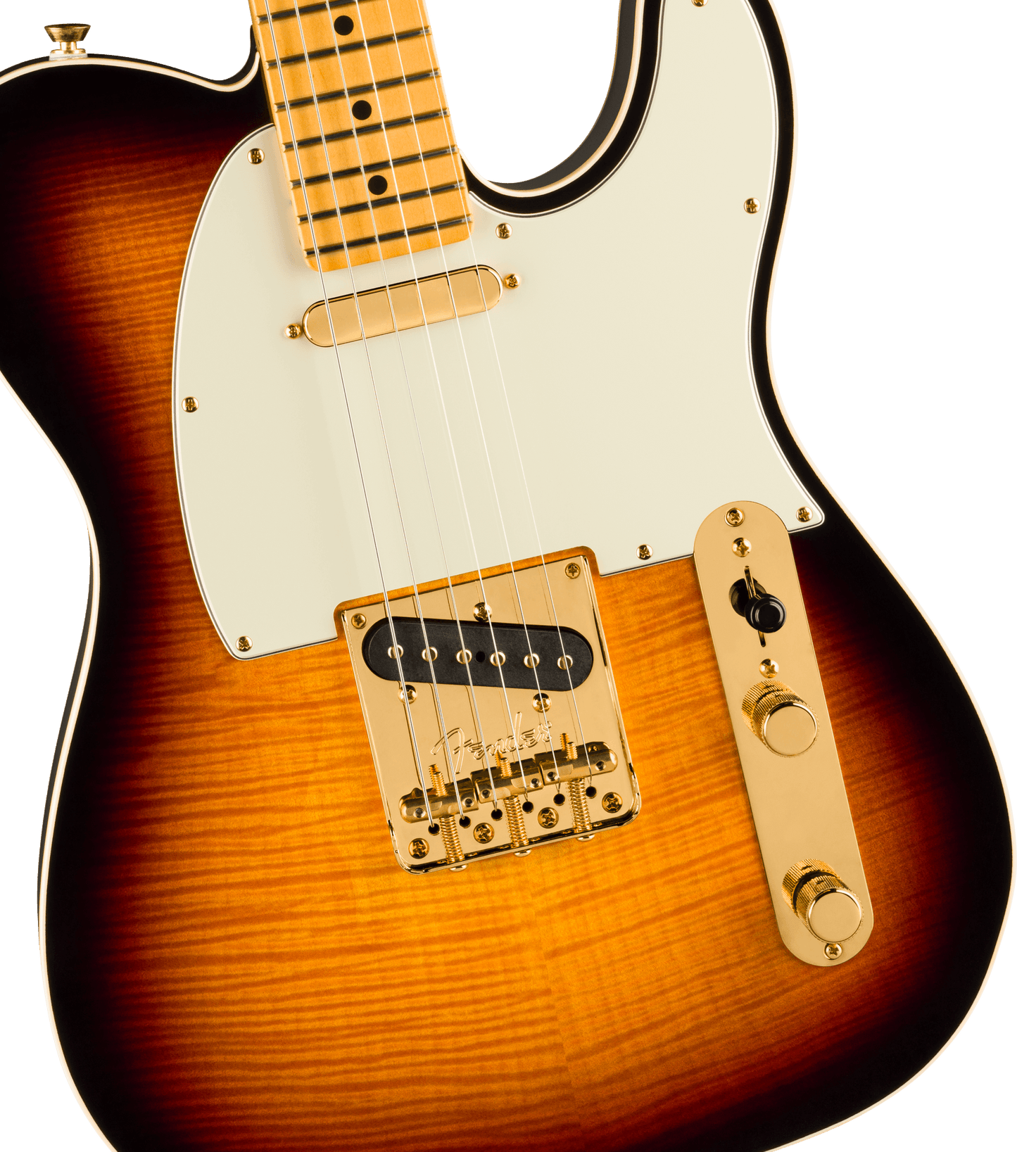 Fender 75th Anniversary American Professional Custom Telecaster – 2-Colour Sunburst body zoom in
