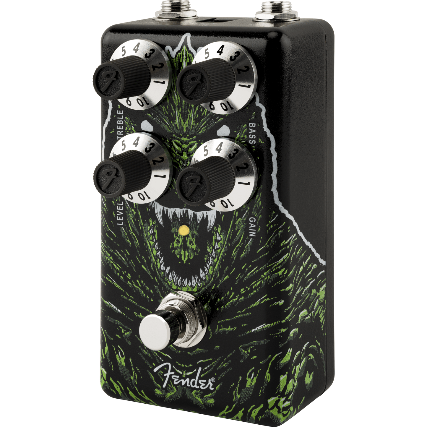 Fender Godzilla Distortion Effects Pedal angle
