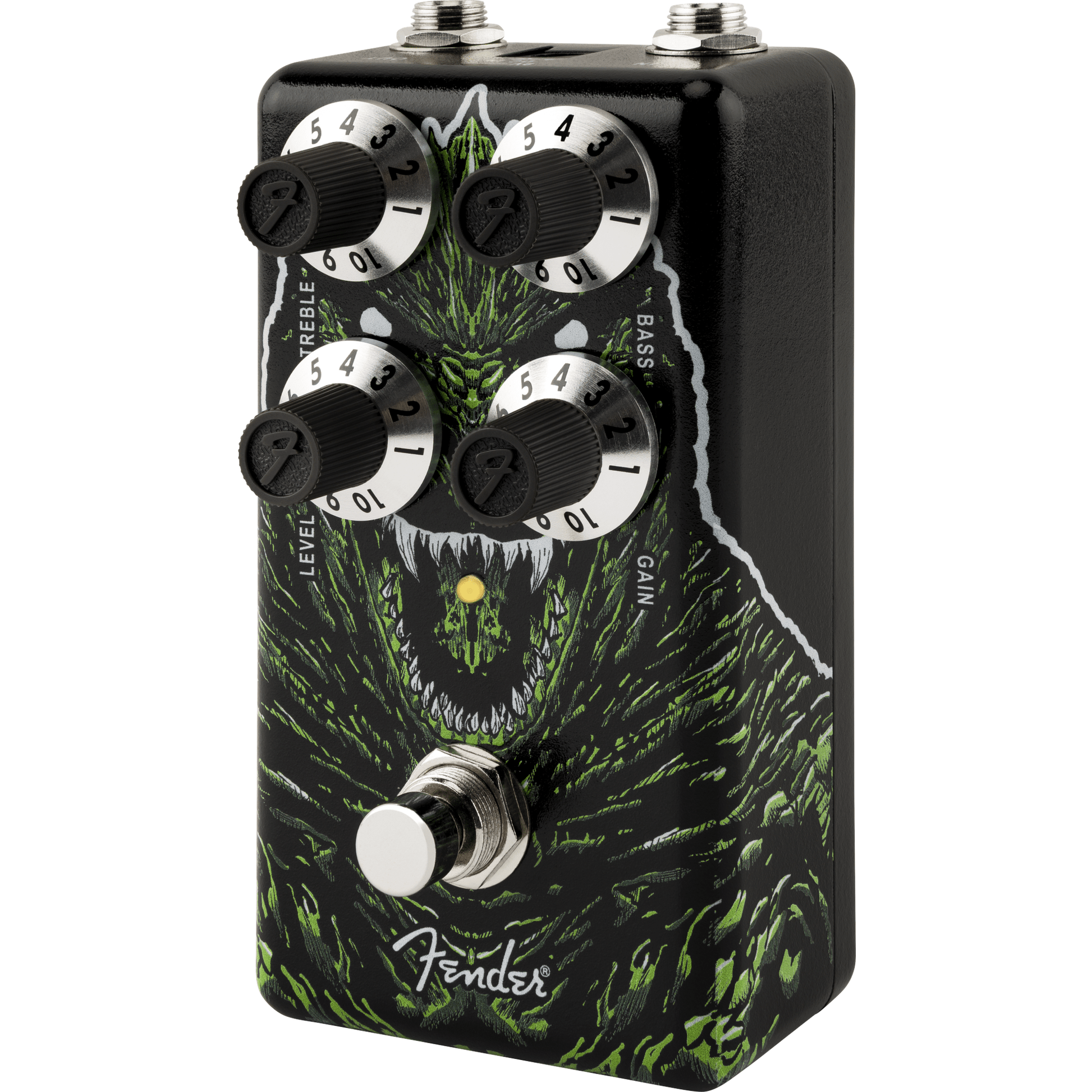 Fender Godzilla Distortion Effects Pedal angle