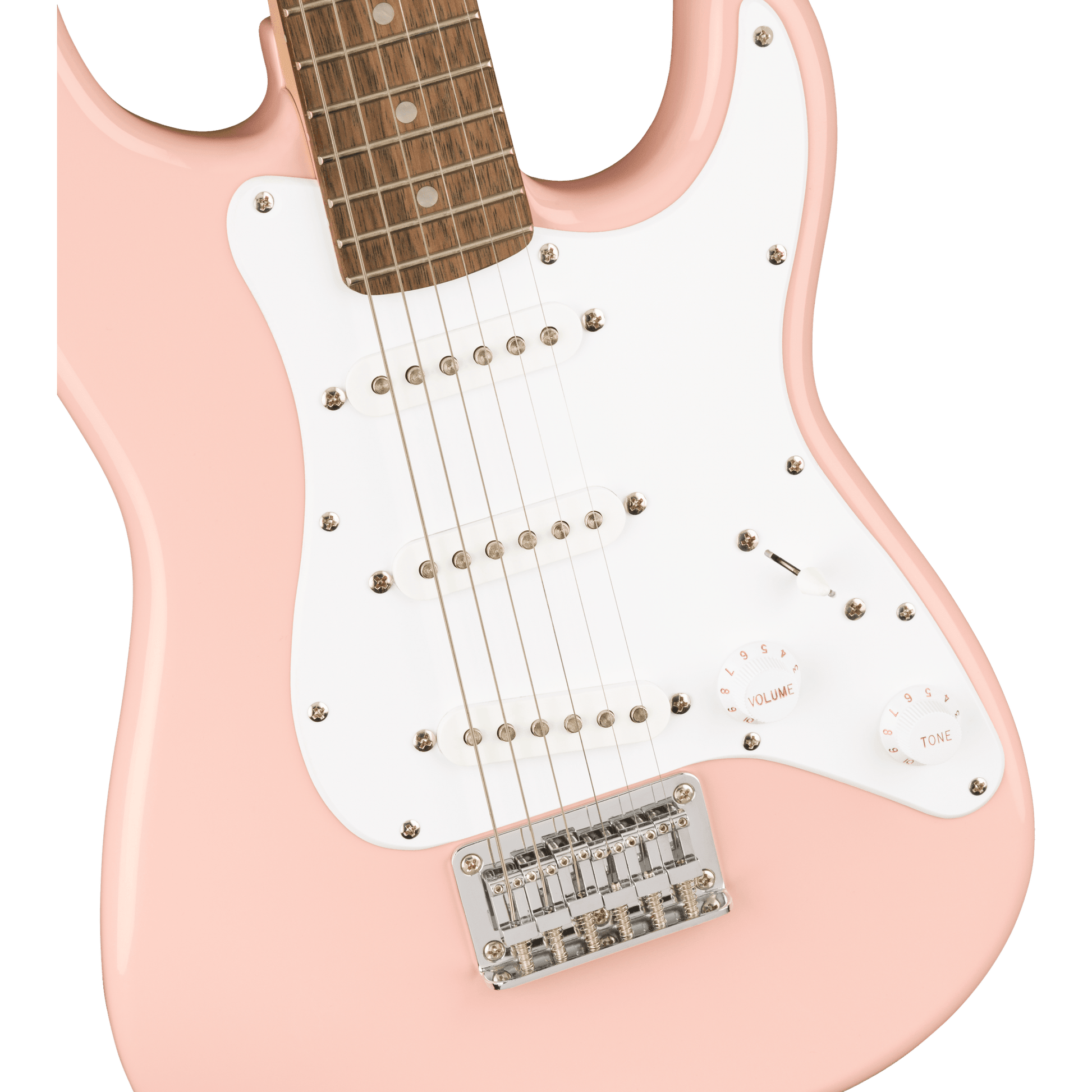 Squier Mini Stratocaster - Shell Pink - Joondalup Music Centre