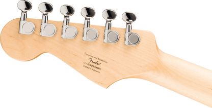 Squier Mini Stratocaster - California Blue neck back