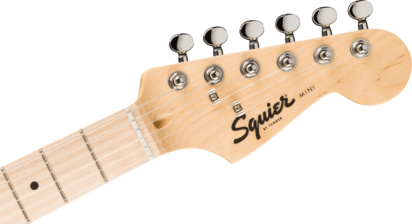 Squier Mini Stratocaster - California Blue neck