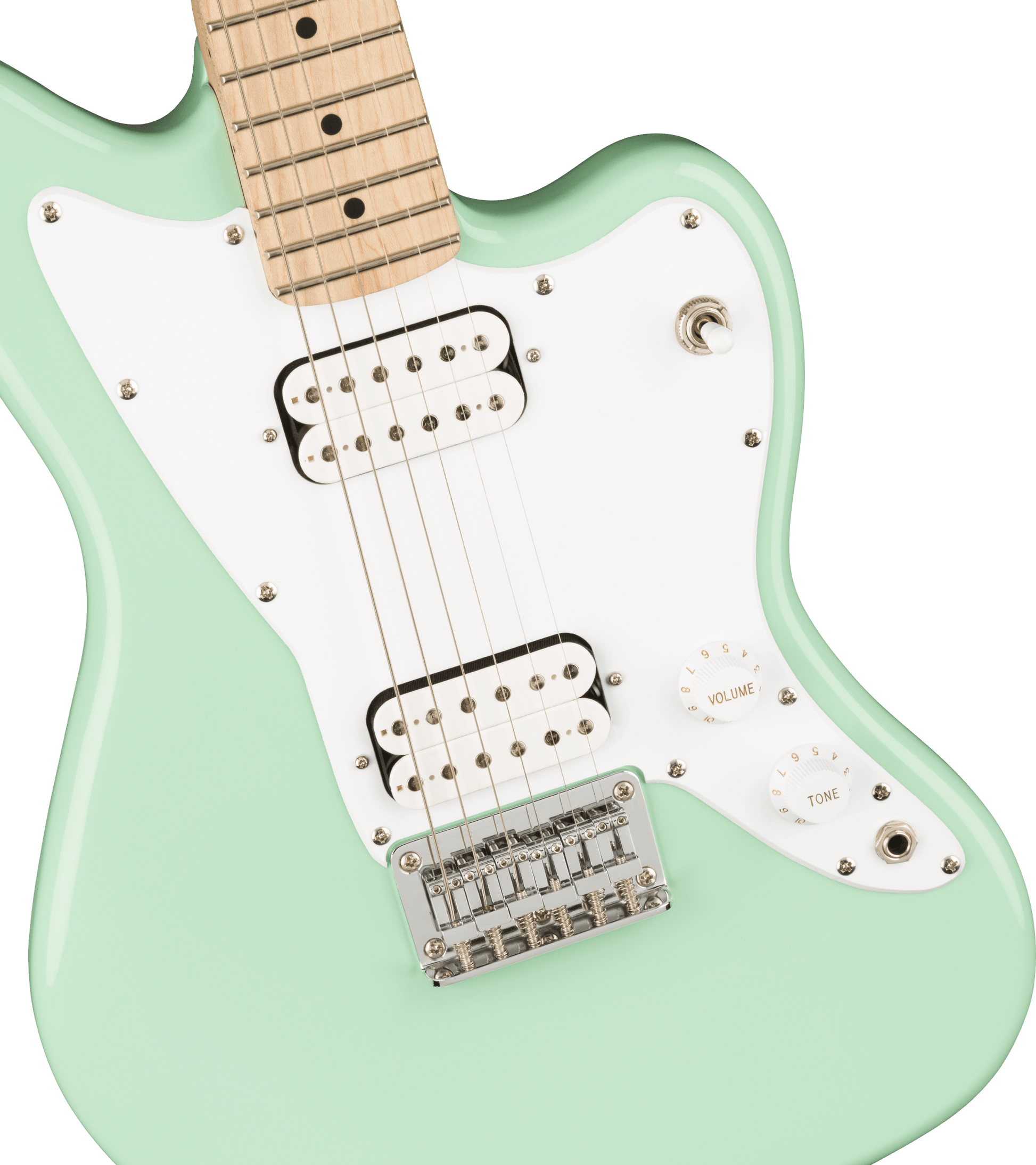 Squier Mini Jazzmaster HH Electric Guitar - Surf Green - Joondalup Music Centre