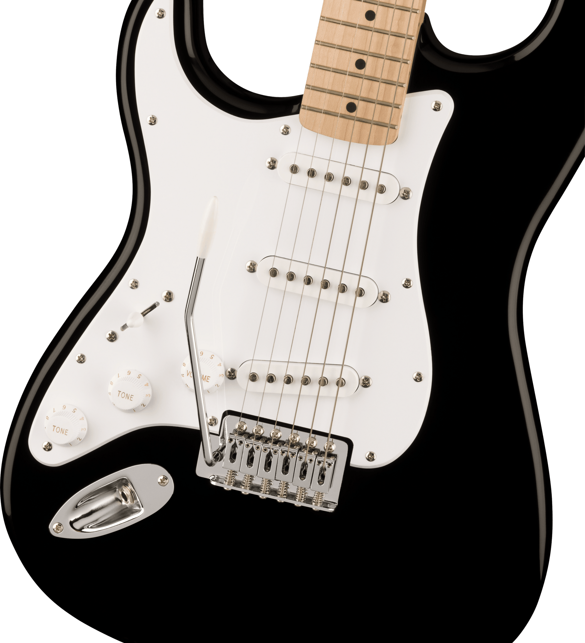 Squier Sonic Series Stratocaster Left Handed - Black - Joondalup Music Centre