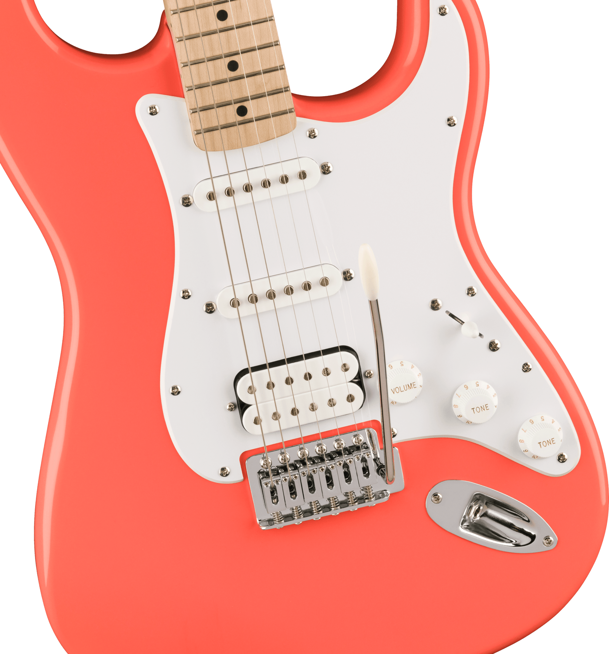 Squier Sonic Stratocaster HSS - Tahitian Coral - Joondalup Music Centre