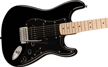 Squier Sonic Stratocaster HSS - Black - Joondalup Music Centre