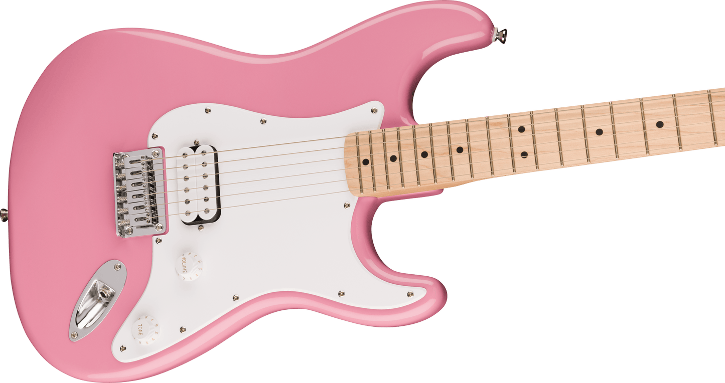 Squier Sonic Stratocaster HT H - Flash Pink - Joondalup Music Centre