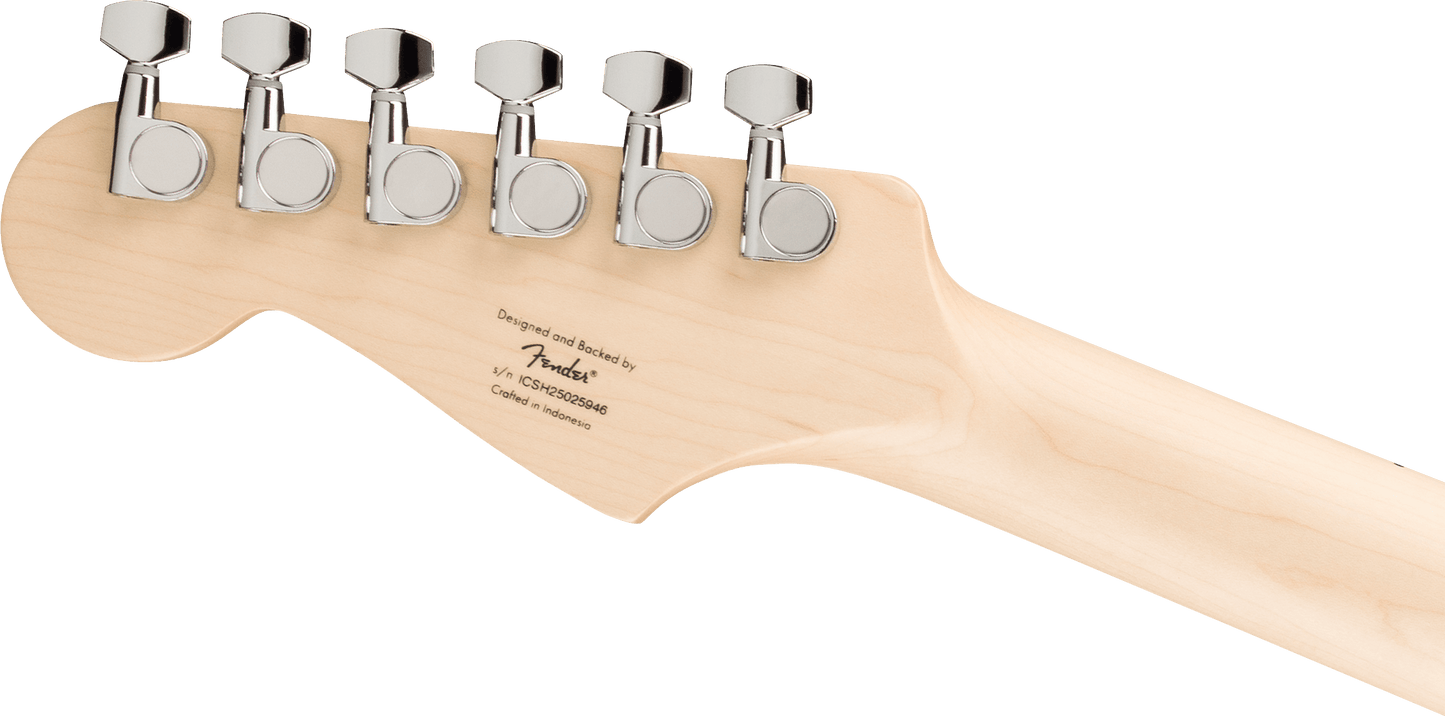 Squier Sonic Stratocaster HT H - Sonic Blue neck back