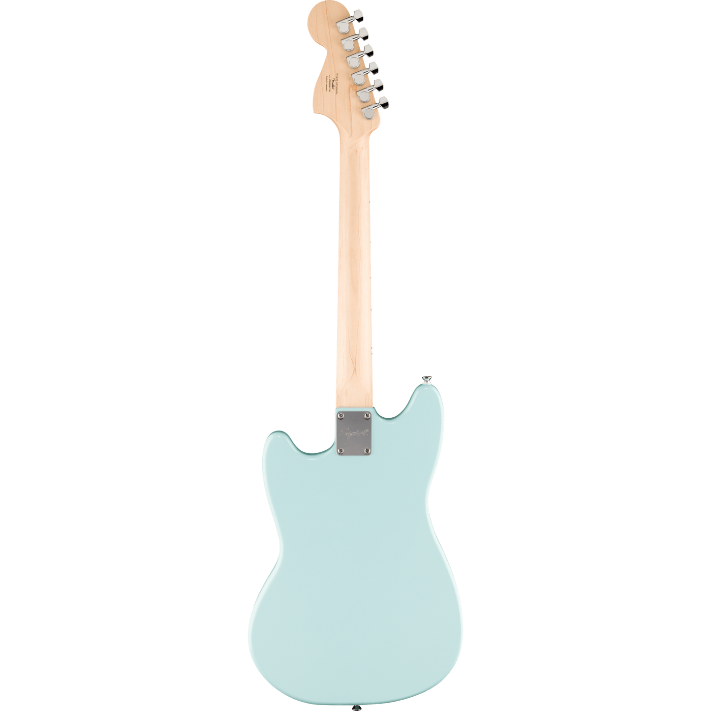 Squier Sonic Mustang Guitar - Daphne Blue back