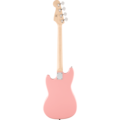 Squier Limited Edition Sonic Bronco Bass - Shell Pink
