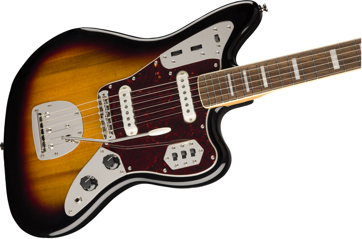 Squier Classic Vibe 70s Jaguar - 3-Color Sunburst - ELECTRIC GUITAR - [shop-name]