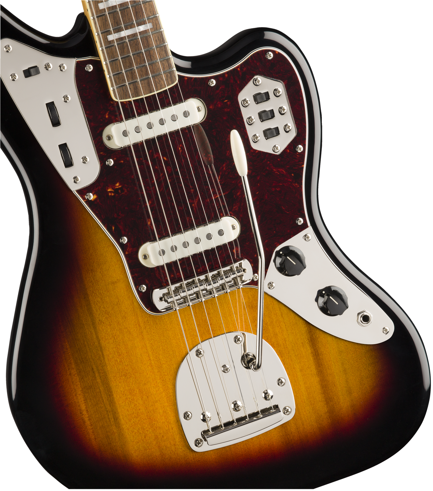 Squier Classic Vibe 70s Jaguar - 3-Color Sunburst - ELECTRIC GUITAR - [shop-name]