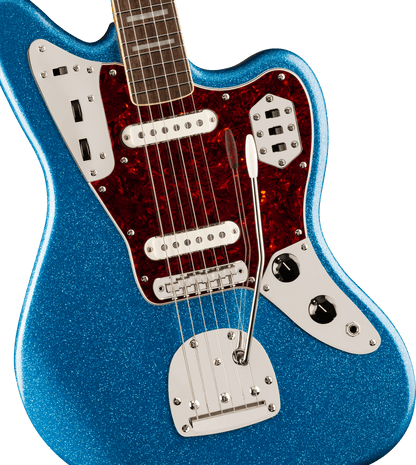 Squier Ltd Edition Classic Vibe '70s Jaguar - Blue Sparkle