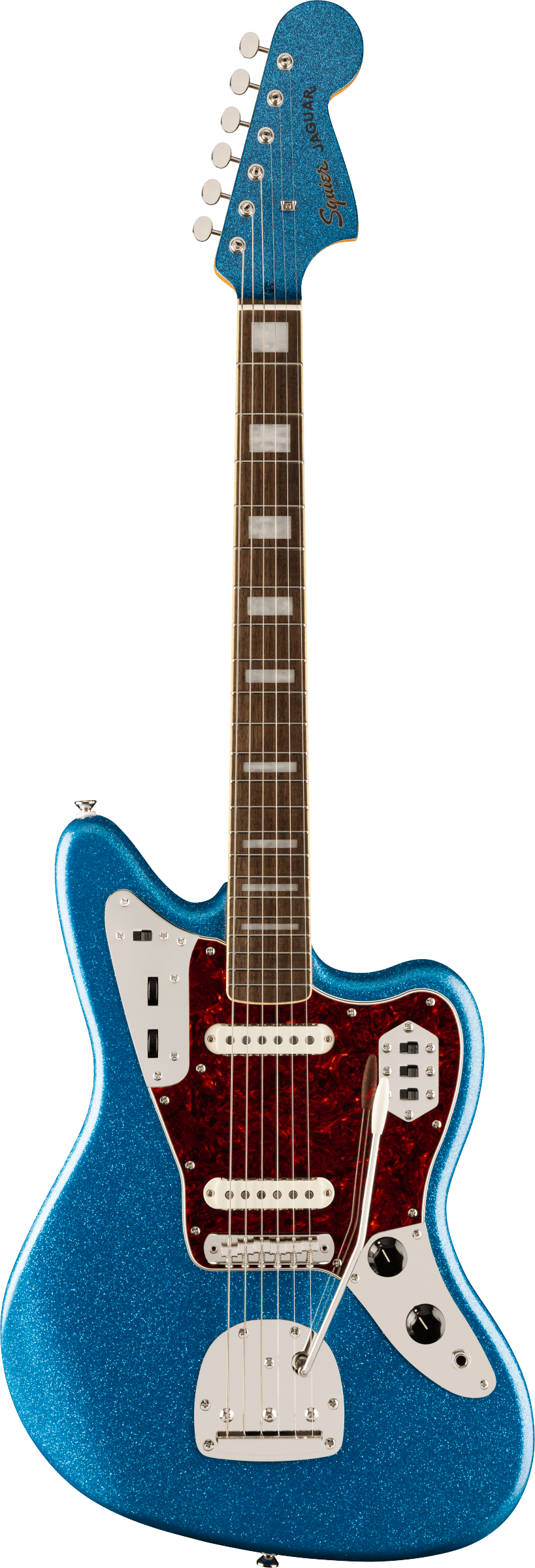 Squier Ltd Edition Classic Vibe '70s Jaguar - Blue Sparkle