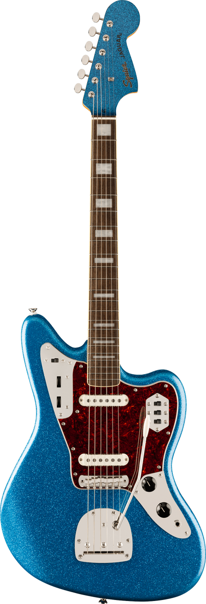 Squier Ltd Edition Classic Vibe '70s Jaguar - Blue Sparkle