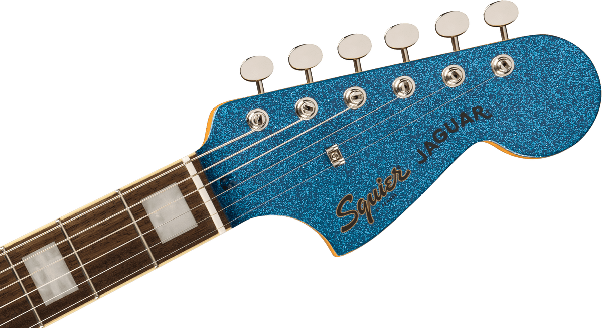 Squier Ltd Edition Classic Vibe '70s Jaguar - Blue Sparkle