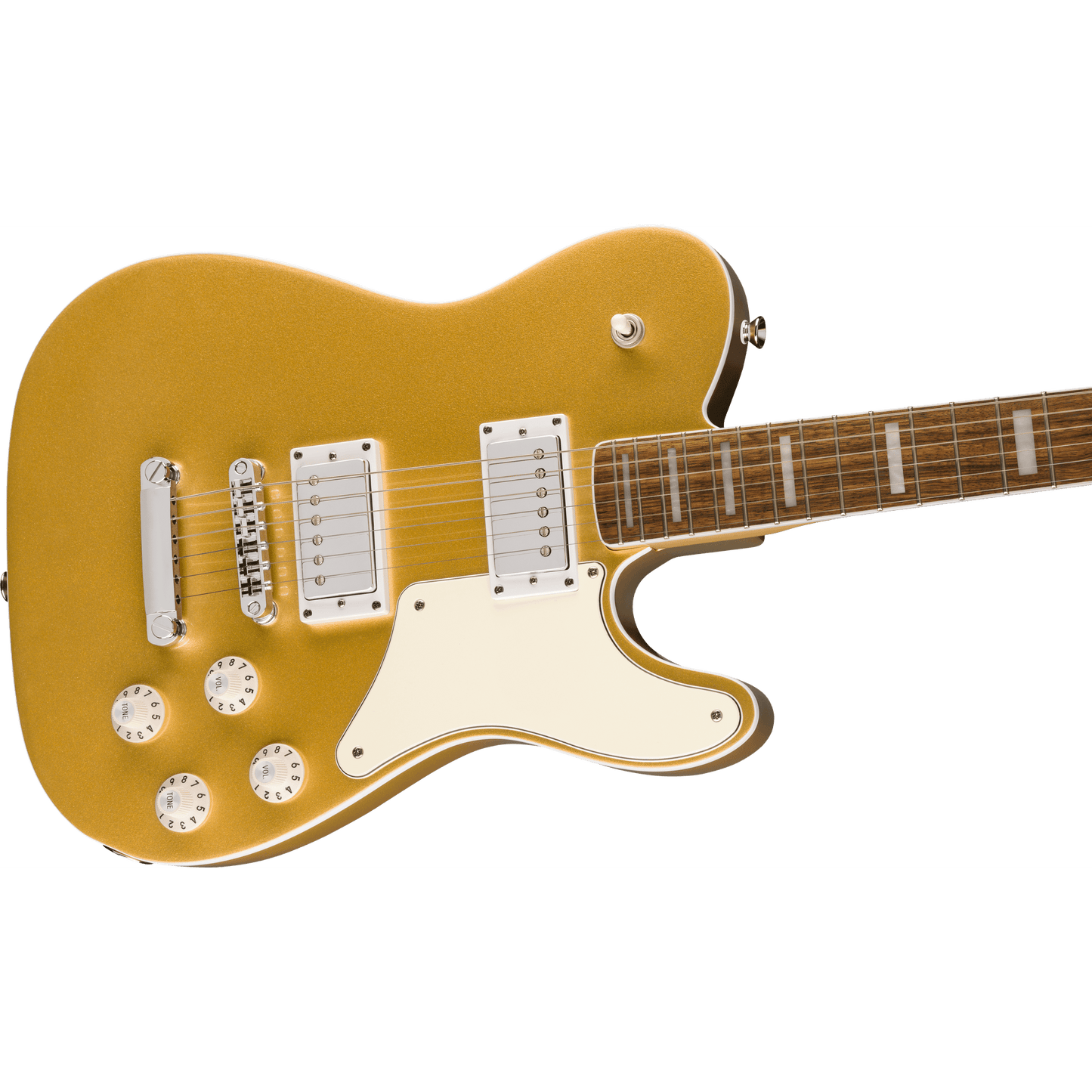 Squier Limited Edition Paranormal Troublemaker Telecaster Deluxe - Aztec Gold - Joondalup Music Centre