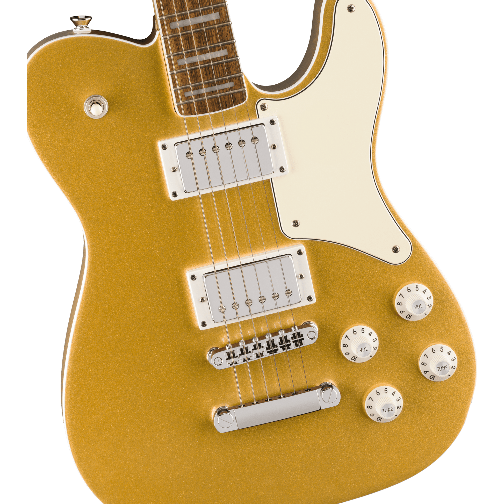 Squier Limited Edition Paranormal Troublemaker Telecaster Deluxe - Aztec Gold - Joondalup Music Centre