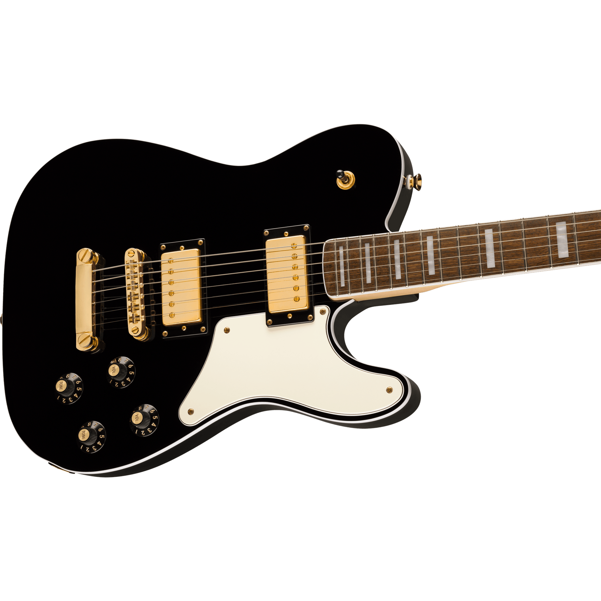 Squier Limited Edition Paranormal Troublemaker Telecaster Deluxe - Black - Joondalup Music Centre