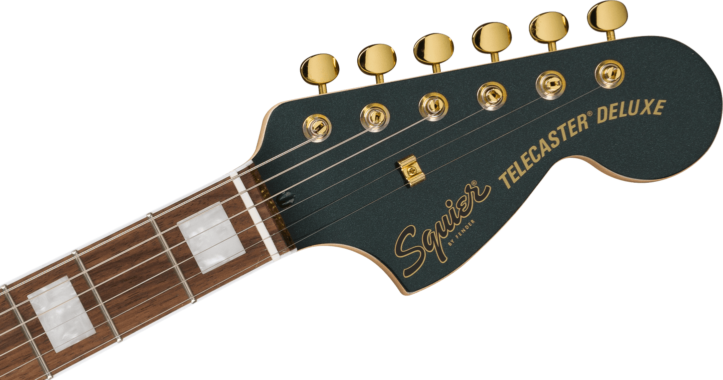 Squier Limited Edition Paranormal Troublemaker Telecaster Deluxe - Cadillac Green