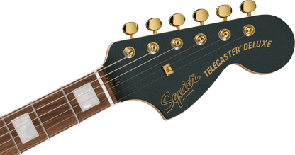 Squier Limited Edition Paranormal Troublemaker Telecaster Deluxe - Cadillac Green